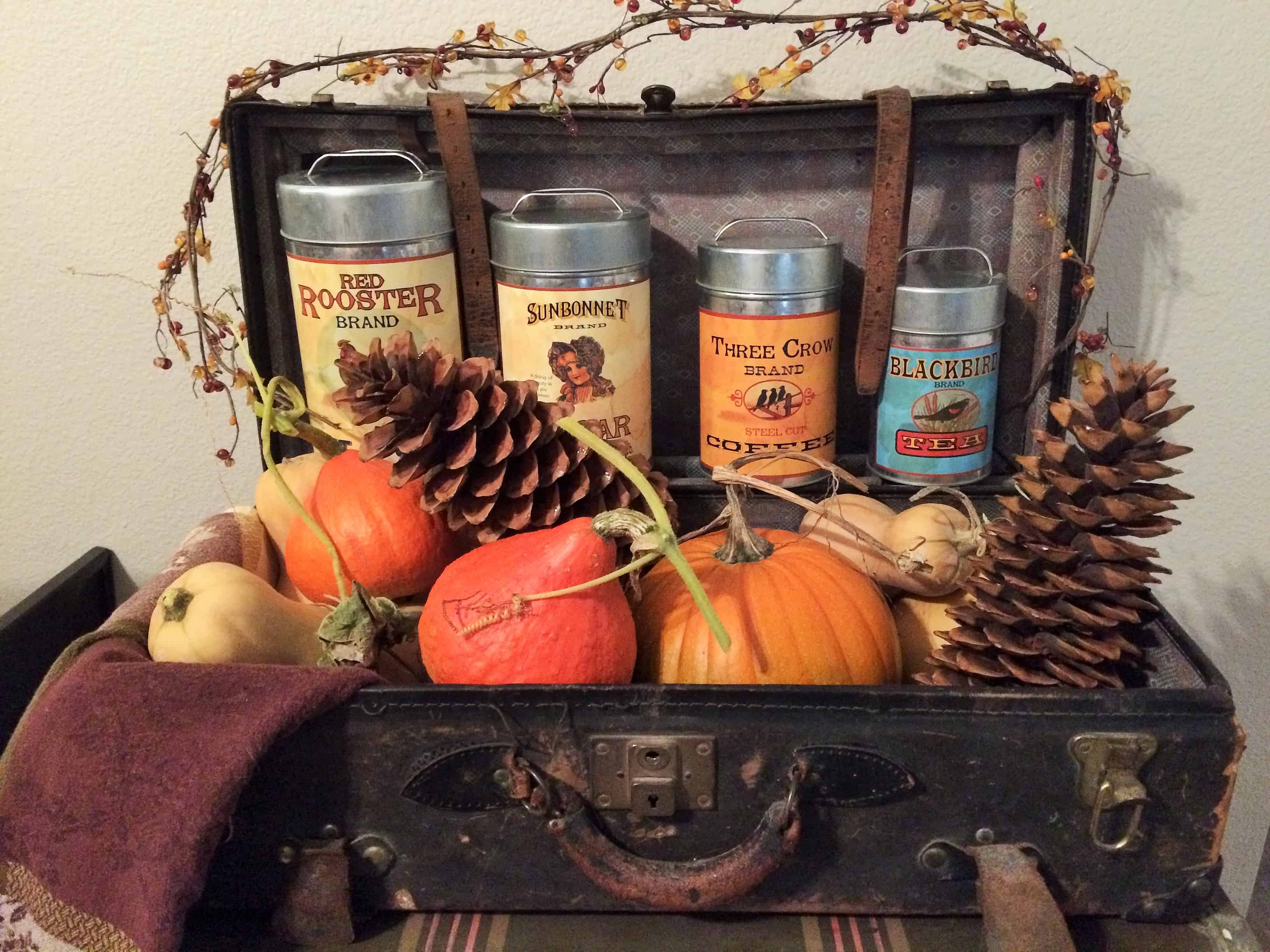 Autumn Decorating With Vintage